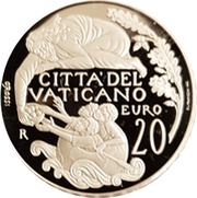 20 Euro - Franciscus, Vatican City, 2018 reverse image