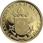 20 Euros - Franciscus Acts of the Apostles obverse image