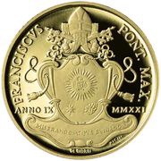 20 Euros - Franciscus Paul V obverse image