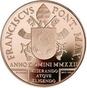 20 Euros - Franciscus Saint Peter’s Basilica obverse image