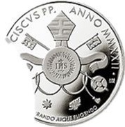 20 Euros - Franciscus Treatment to prevent a pandemic obverse image