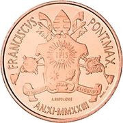 20 Euros - Franciscus The Creation of Man obverse image
