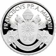 20 Euros - Franciscus the Magi riding two horses and a camel obverse image