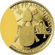20 Euro - Franciscus Pope Pius VII obverse image