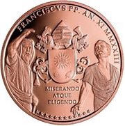 20 Euro - Franciscus Lateran University obverse image
