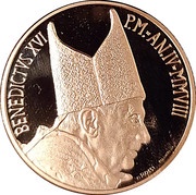 50 Euro - Benedictus XVI The Pieta by Michelangelo obverse image