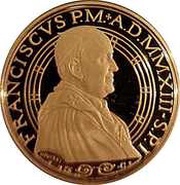 50 Euros - Pope Francis Renaissance Popes - 500th Anniversary of the Death of Pope Leo X obverse image