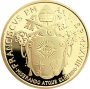 50 Euros - Franciscus Acts of the Apostles - Pentecost obverse image