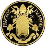 50 Euros - Pope Francis I Death of Pope Clement XI obverse image
