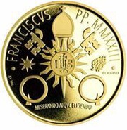 50 Euro - Franciscus Immigration obverse image