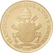 100 Euros - Franciscus Saint John obverse image