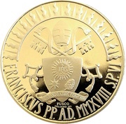 100 Euros - Franciscus Sacrosanctum Concilium obverse image