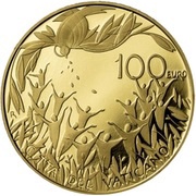 100 Euros - Franciscus Second Vatican Council: Gaudium et Spes, Vatican City, 2021 reverse image