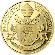 100 Euro - Francis Second Vatican Council - Nostra Aetate obverse image