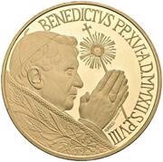 200 Euros - Benedictus XVI Faith obverse image