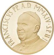 200 Euros - Franciscus Charity obverse image