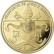 200 Euros - Franciscus Jesus “The Good Shepherd” obverse image
