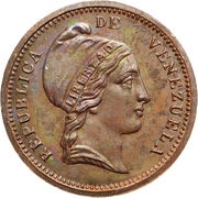 ¼ Centavo obverse image