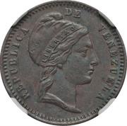 ½ Centavo obverse image