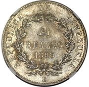 4 Reales Pattern reverse image