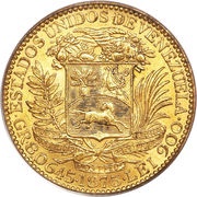 5 Venezolanos obverse image