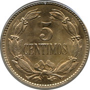 5 Céntimos "Puya" reverse image