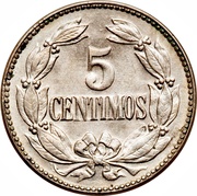 5 Céntimos "Puya" reverse image