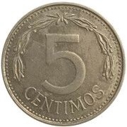 5 Céntimos "Puya" reverse image