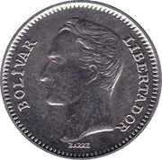50 Céntimos, Venezuela, 1988-1990 reverse image