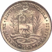 1 Bolívar obverse image
