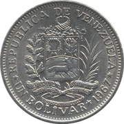 1 Bolívar obverse image