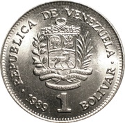 1 Bolívar obverse image