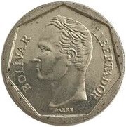 10 Bolívares, Venezuela, 1998 reverse image