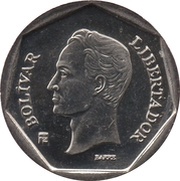 10 Bolívares magnetic, Venezuela, 2000-2002 reverse image
