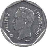 10 Bolívares non-magnetic reverse image