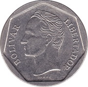 20 Bolívares, Venezuela, 1998-1999 reverse image