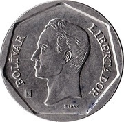 50 Bolívares reverse image