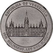 100 Bolívares José M. Vargas obverse image
