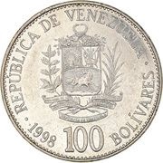 100 Bolívares obverse image