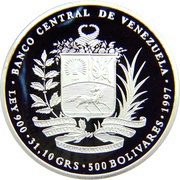 500 Bolívares Gual and España Conspiracy obverse image