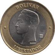 1000 Bolívares reverse image