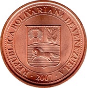 5 Céntimos obverse image
