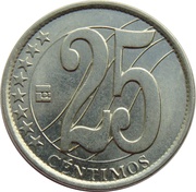 25 Céntimos reverse image