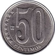 50 Céntimos Central Bank reverse image