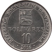 10 Bolívares obverse image