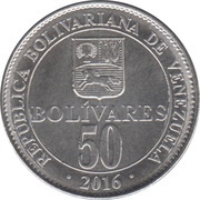 50 Bolívares obverse image