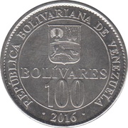 100 Bolívares obverse image