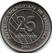 25 Céntimos obverse image