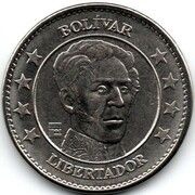 1 Bolívar, Venezuela, 2021 reverse image