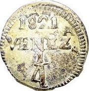 ¼ Real Gran Colombia - Republican coinage reverse image